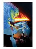 Uncanny X-Force 8 Cover: Psylocke and  Shadow King Poster by Esad Ribic