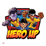 Marvel Super Hero Squad Badge: Hero Up - Wonder Man, Dr. Strange, and Luke Cage Posing Prints