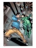 The Amazing Spider-Man 668: Peter Parker Fighting the Jackal Print by Humberto Ramos