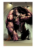 Thunderbolts 156: Mr. Hyde Crouching Poster by Kev Walker