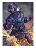 Chaos War 3: Galactus Fighting Prints by Khoi Pham