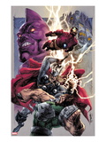 Iron Man/Thor 2 Cover: Thor and Iron Man Smashing Prints by Stephen Segovia