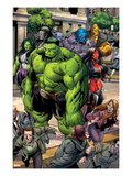 Incredible Hulks 621: Hulk, Red She-Hulk, and She-Hulk Posters by Paul Pelletier
