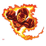 Marvel Super Hero Squad: Human Torch Flying Prints
