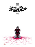 The Amazing Spider-Man 655 Cover: Spider-Man Kneeling Prints by Marcos Martin