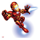 Marvel Super Hero Squad: Iron Man Flying Prints