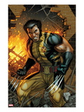 Wolverine 304 Cover: Wolverine Standing Poster by Dale Keown