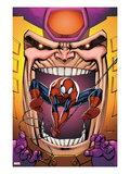 Marvel Adventures Spider-Man 23 Cover: Spider-Man and M.O.D.O.K Poster by Ale Garza