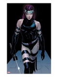 Uncanny X-Force 3: Psylocke Walking Prints by Jerome Opena