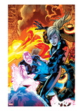 Ultimate Doom 3 Cover: Invisible Woman and Ben Grimm Posters by Bryan Hitch