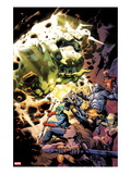 Incredible Hulks: Enigma Force 3 Cover: Hulk Fighting Posters by Carlo Pagulayan