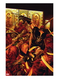 Wolverine/Hercules: Myths, Monsters & Mutants 1 Cover: Wolverine and Hercules Fighting Posters by Joe Jusko