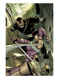 Daken: Dark Wolverine 6 Cover: Daken and Tyger Tiger Fighting Posters by Giuseppe Camuncoli