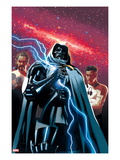 FF 9 Cover: Dr. Doom, Mr. Fantastic, and Nathaniel Richards Prints by Daniel Acuna