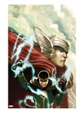 Journey Into Mystery 622 Cover: Thor and Loki Posters by Stephanie Hans
