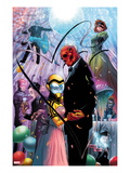 Avengers Academy 13 Cover: Mettle and Hazmat Print by Billy Tan