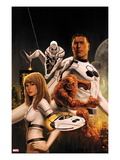 FF #1 Cover: Invisible Woman, Thing, Mr. Fantastic, and Spider-Man Posters por Steve Epting FF #1 Cover: Invisible Woman, Thing, Mr. Fantastic, and Spider-Man Posters por Steve Epting