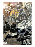 Heroes for Hire 3: Moon Knight Jumping Prints by Brad Walker