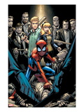 Marvel Adventures Spider-Man 12 Cover: Spider-Man Crouching Prints by Patrick Scherberger
