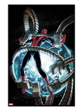The Amazing Spider-Man 682 Cover: Spider-Man Trapped in Mechanical Tentacles Prints by Stefano Caselli