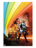 Thor: Whosoever Wields This Hammer 1 Cover: Thor near the Rainbow Bridge Posters by Tom Raney