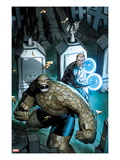 Fantastic Four #605 Cover: Thing and Nathaniel Richards Posters van Ron Garney Fantastic Four #605 Cover: Thing and Nathaniel Richards Posters van Ron Garney