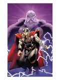 The Mighty Thor 2 Cover: Thor and Odin Prints by Olivier Coipel