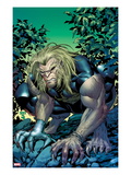 X-Men Forever 2 14 Cover: Sabretooth Crouching Posters by Tom Grummett