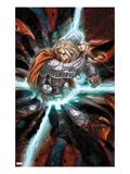 Astonishing Thor 3: Thor with Mjonir in Lightning Prints by Mike Choi