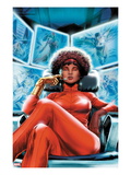 Heroes for Hire 4 Cover: Misty Knight Sitting Posters by Doug Braithwaite