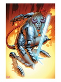 New Mutants 17: Magik Crouching Posters by Leonard Kirk