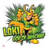 Marvel Super Hero Squad: God of Mischief - Loki Posing Poster