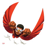 Marvel Super Hero Squad: Falcon Flying Print