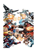 Thunderbolts 172 Cover: Mr. Hyde, Moonstone, Satana, Fixer, Troll, Centurius, Songbird and Others Art by Mark Bagley