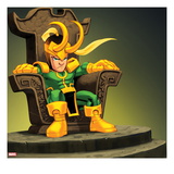 Marvel Super Hero Squad: Loki Sitting Art
