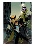 X-23 11 Cover: X-23, Wolverine, Jubilee Affiches par Kalman Andrasofszky