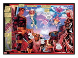 X-Men 1: 20th Anniversary Edition: Storm, Colossus, Archangel, Iceman, Beast, Forge Poster by Jim Lee