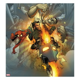 Fear Itself: Fearsome Four 3 Cover: Ghost Rider, Wolverine, Spider-Man, and Hulk Posters by William Kaluta