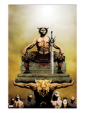 Wolverine and Jubilee 1 Cover: Wolverine Sitting with a Sword Posters by Jae Lee