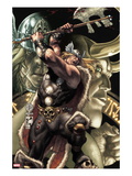 Thor: For Asgard 2 Cover: Thor Slashing Prints by Simone Bianchi