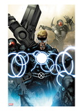 X-Men Legacy 257 Cover: Havok Screaming Posters par Mico Suayan