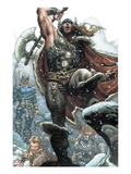 Thor: For Asgard 1: Thor Smashing Prints by Simone Bianchi