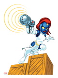 Marvel Super Hero Squad: Mystique Posing Prints