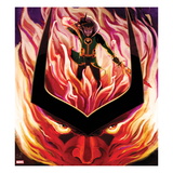 Journey Into Mystery 626 Cover: Loki in Flames Prints by Stephanie Hans
