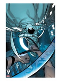 Daken: Dark Wolverine 14 Cover: Moon Knight Jumping Prints by Giuseppe Camuncoli