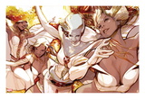 X-Men Evolutions 1: Emma Frost Prints by Greg Tocchini