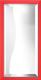 Confetti Cherry Rectangular Mirror Decorative Mirror
