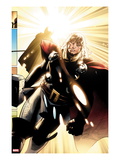 The Mighty Thor 3: Thor Walking Prints by Olivier Coipel