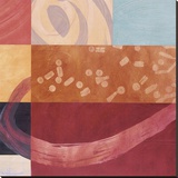 Synergistic Interchange I Stretched Canvas Print by Leslie Emery