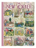 The New Yorker Cover - December 29, 1945 Giclee Print by Ilonka Karasz